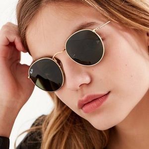 Ray Ban Round Metal classic sunglasses